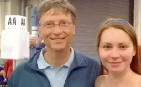 علاقة بيل غيتس مع شابة روسية تثير الجدل بعد صورة للجاسوسة الروسية